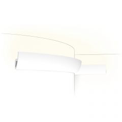 Профиль гибкий для скрытого освещения Orac Decor C373F, 80х50, 2000 мм, Полиуретан