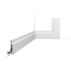 Плинтус напольный Orac Decor SX187, 75х12, 2000 мм, Дюрополимер, шт.