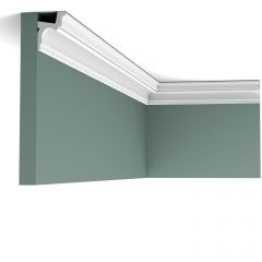 Классический потолочный карниз Orac Decor (Орак Декор) C323, 55х42, 2000 мм, Полиуретан