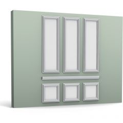 Молдинг для стен Orac Decor P4025, 83х34, 2000 мм, Полиуретан, шт.