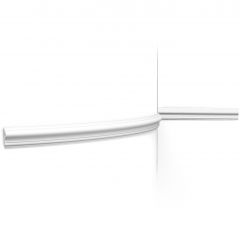 Молдинг гибкий для стен Orac Decor PX201F, 25х9, 2000 мм, шт.