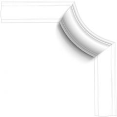 Молдинг для стен Orac Decor (Орак Декор) P4000, 60х26, 2000 мм, Полиуретан