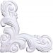 Декоративный угол к молдингу Bello Deco (Белло Деко) PS УУ1 190х190 мм, 00-00108353