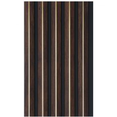 Декоративная панель My step (Май Стэп) Wall panels Красно-коричневый с черными вставками и золотом 2900х160х13,5 мм, MSP111 шт.