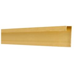 Финишный молдинг алюминий My step (Май Стэп) Wall panels Желтое золото 2950х20х6 мм, FM-03 шт.