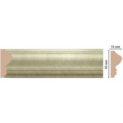 Молдинг Decomaster (Декомастер) 40х16х2400 мм D030-373