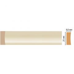 Молдинг Decomaster (Декомастер) 25х8х2400 мм D046-61