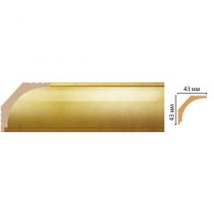 Плинтус Decomaster (Декомастер) ШК/36 43х43х2400 мм D109-374