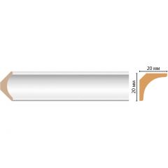 Плинтус потолочный Decomaster (Декомастер) 20х20х2400 мм D133-114