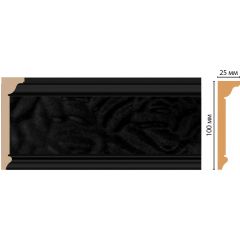 Плинтус потолочный Decomaster (Декомастер) 100х25х2400 мм D215-195