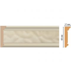 Плинтус потолочный Decomaster (Декомастер) 60х17х2400 мм D216-61