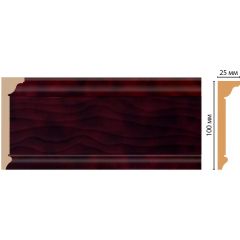 Плинтус потолочный Decomaster (Декомастер) 100х25х2400 мм D218-62