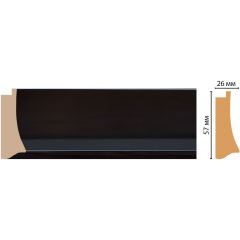 Багет Decomaster (Декомастер) 57х26х2900 мм 553-195