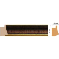 Багет Decomaster (Декомастер) 26х16х2900 мм 564-278