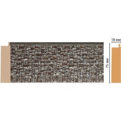 Багет Decomaster (Декомастер) 75х18х2900 мм 582-27