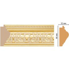 Багет Decomaster (Декомастер) 66х32х2900 мм 690-198