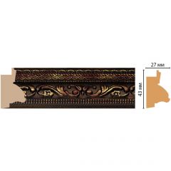 Багет Decomaster (Декомастер) 43х27х2900 мм J13-966