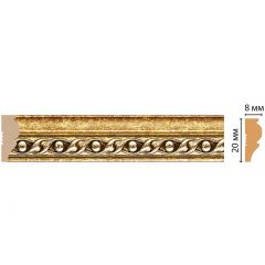 Молдинг Decomaster (Декомастер) 20х8х2400 мм 103-43