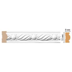 Молдинг Decomaster (Декомастер) 15х8х2400 мм 105-16
