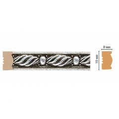 Молдинг Decomaster (Декомастер) 10х8х2400 мм 107-29