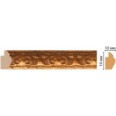 Молдинг Decomaster (Декомастер) 14х10х2400 мм 159B-565
