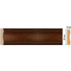 Молдинг Decomaster (Декомастер) 40х8х2400 мм 187-51