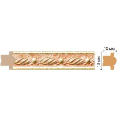Молдинг Decomaster (Декомастер) 13х10х2400 мм 189-34