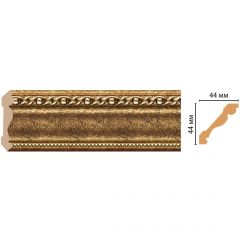 Плинтус потолочный Decomaster (Декомастер) 44х44х2400 мм 124-43