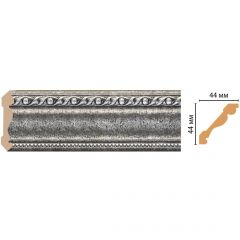 Плинтус потолочный Decomaster (Декомастер) 44х44х2400 мм 124-44
