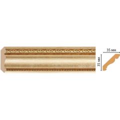 Плинтус потолочный Decomaster (Декомастер) 35х35х2400 мм 155S-933
