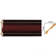 Плинтус потолочный Decomaster (Декомастер) 57х57х2400 мм 179-52