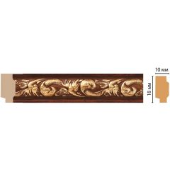 Молдинг Decomaster (Декомастер) 18х10х2400 мм 158-1084