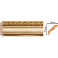 Плинтус потолочный Decomaster (Декомастер) 50х50х2400 мм 155-933
