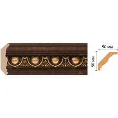 Плинтус потолочный Decomaster (Декомастер) 50х50х2400 мм 155D-56