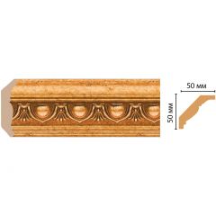 Плинтус потолочный Decomaster (Декомастер) 50х50х2400 мм 155D-58