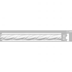 Молдинг с рисунком Decomaster (Декомастер) 26х11х2400 мм 98070
