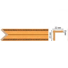 Угол Decomaster (Декомастер) 22х22х2400 мм 116M-1223