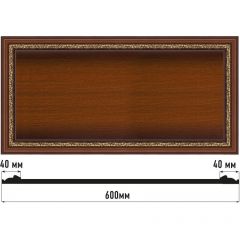 Декоративное панно Decomaster (Декомастер) 600х300х18 мм D3060-51