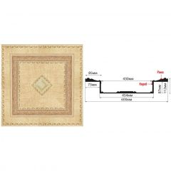 Кессон Decomaster (Декомастер) 600х600х112 мм KS-61-5A