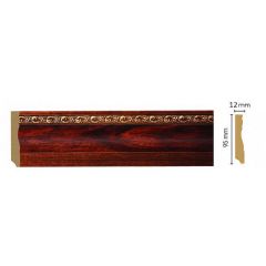 Плинтус напольный Decomaster (Декомастер) 95х12х2400 мм 153-1084 ДМ