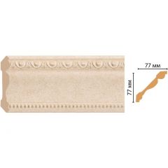 Плинтус потолочный Decomaster (Декомастер) 77х77х2400 мм 154-18D ДМ