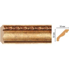 Плинтус потолочный Decomaster (Декомастер) 50х50х2400 мм 155-552 ДМ