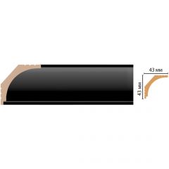 Плинтус потолочный Decomaster (Декомастер) 43х43х2400 мм D109-195ДМ