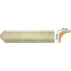 Плинтус Decomaster (Декомастер) 20х20х2000 мм 2M D133-373/110 ДМ