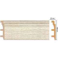 Плинтус напольный Decomaster (Декомастер) 120х23х2400 мм D233-1070ДМ
