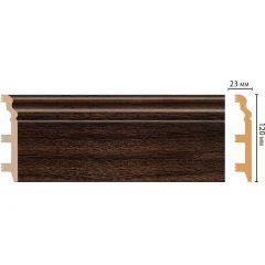 Плинтус напольный Decomaster (Декомастер) 120х23х2400 мм D233-438ДМ