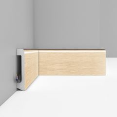 Плинтус Decomaster (Декомастер) 80х17х2400 мм D235-71/20 ДМ
