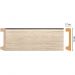 Плинтус Decomaster (Декомастер) 80х17х2400 мм D235-72/20 ДМ