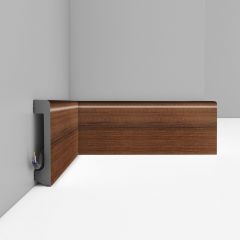 Плинтус Decomaster (Декомастер) 80х17х2400 мм D235-74/20 ДМ