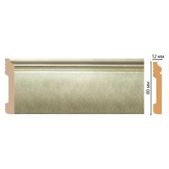 Плинтус напольный Decomaster (Декомастер) 79х13х2400 мм D005-373ДМ